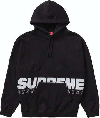 SUPREME best of the best hooded sweatshirt black