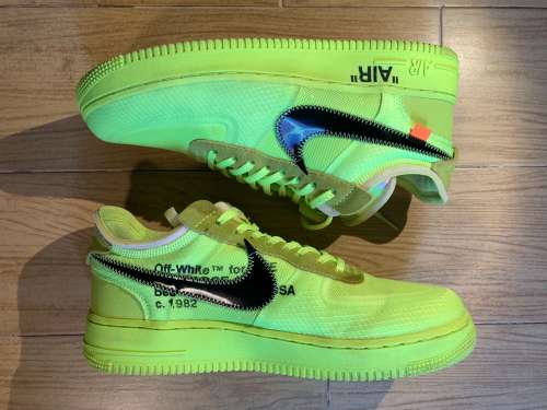 Nike off white Air Force 1 volt