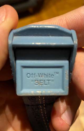 Off-White Industrial Belt Blue