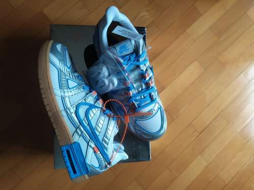 NIKE RUBBER DUNK x OFF-WHITE UNC 10,5