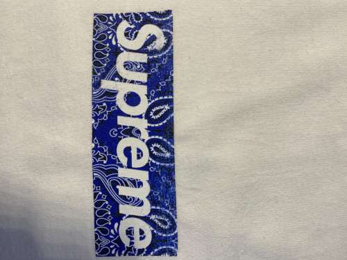 Supreme magli box logo bianca, blu/ supreme box logo Tee White, blu