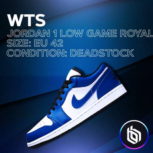 Jordan 1 Low Game Royal