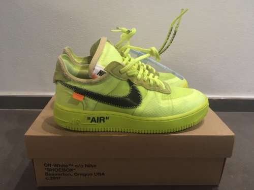 Nike Air Force 1 off white volt
