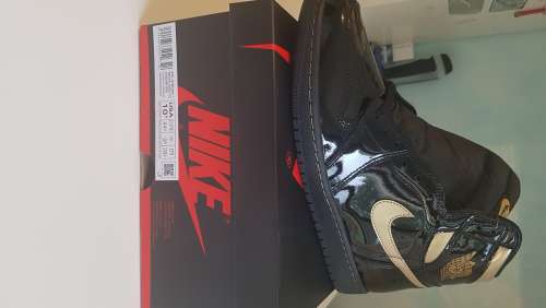 WTS Nike Jordan 1 Retro high Black metallic Gold