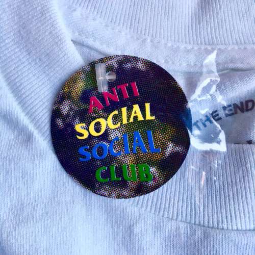 Anti social social club x Cpfm White tee Size M