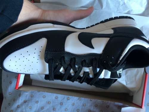 Nike dunk low black and white