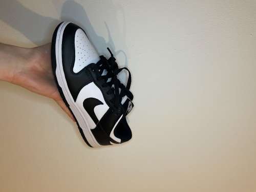 Nike dunk black and white