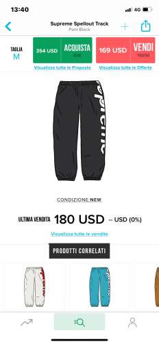 Spellout trackpants black