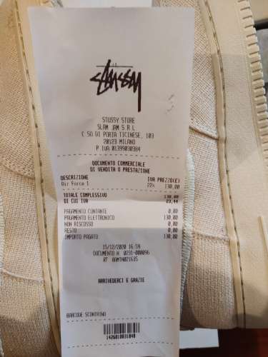 Nike Air Force 1 X Stussy Fossil US 10 DS
