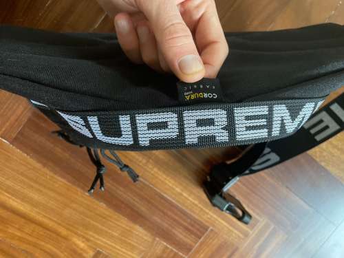 Supreme Waist Bag (Black) Cordura (SS18)