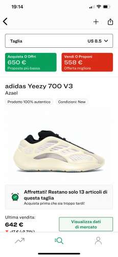 Adidas Yeezy 700 V3 Azael 42EU