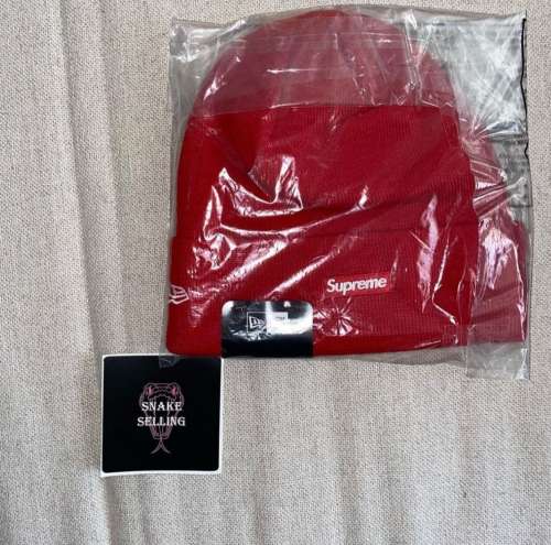 Supreme/Swarovski S Logo Beanie Red