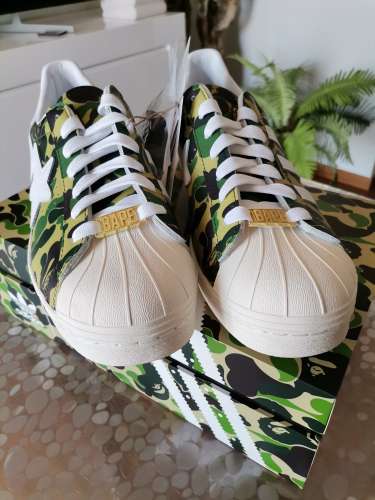 Adidas Superstar Bape ABC Camo Green