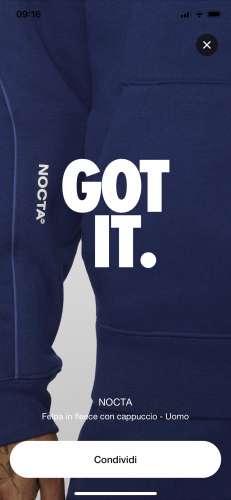 Nike x NOCTA Felpa in fleece con cappuccio