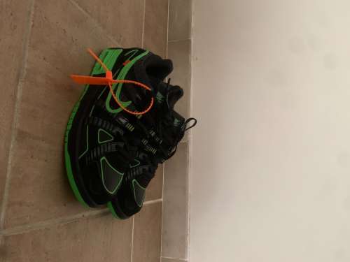 Nike air rubber dunk off-white green strike