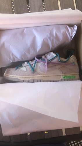 Nike dunk low x off-white lot 36/50