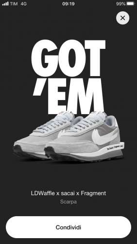 Nike x sacai x fragment grey