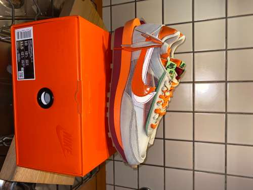 Nike LD waffle sacai CLOT Net Orange Blaze