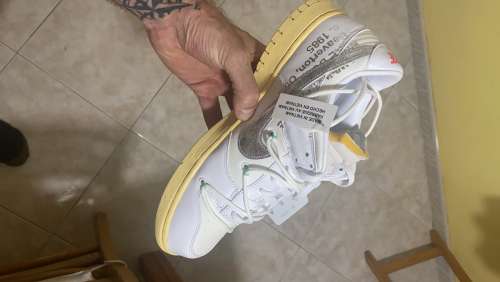 Nike dunk low x off white lot 1/50