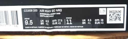 Nike Air Max 90 NRG 'Venn Diagram' Shimmer (2021)