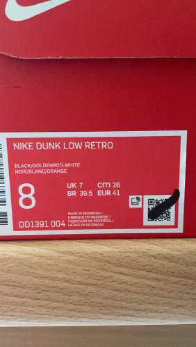 Nike Dunk Low Goldenrod 2021