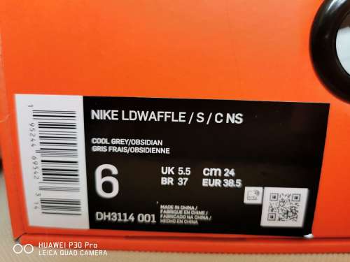 Nike LD Waffle sacai CLOT Kiss of Death 2 Cool Grey (DH3114-001) - 38.5 EU | 6 US