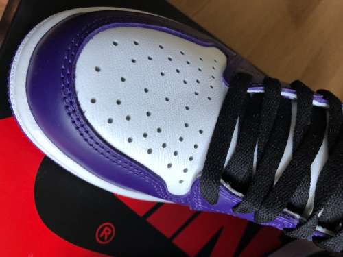 Jordan 1 “court purple “