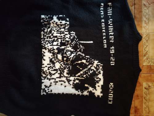 WTS OFF WHITE ruined factory sweater FW19