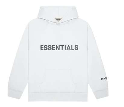 WTS Fear of God Essentials Pullover Hoodie Applique Logo