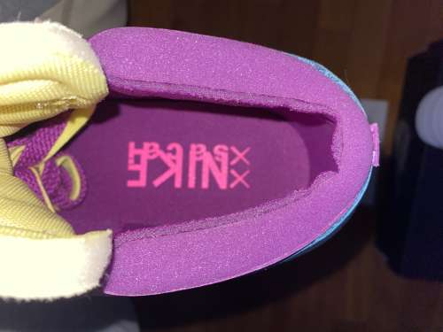 Nike x sacai kaws blazer low purple