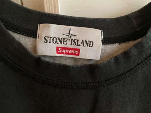Supreme x Stone Island tee size S