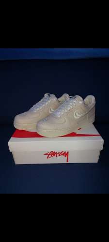 Nike x Stussy Air Force 1 Fossil