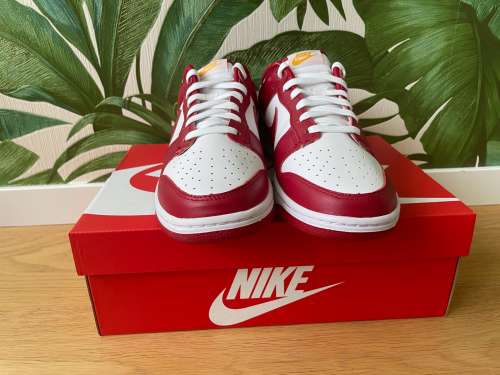 Nike dunk low gym red