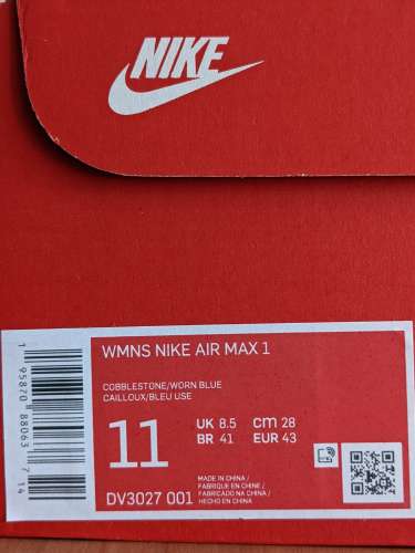 Nike Air Max 1 Safari Cobblestone