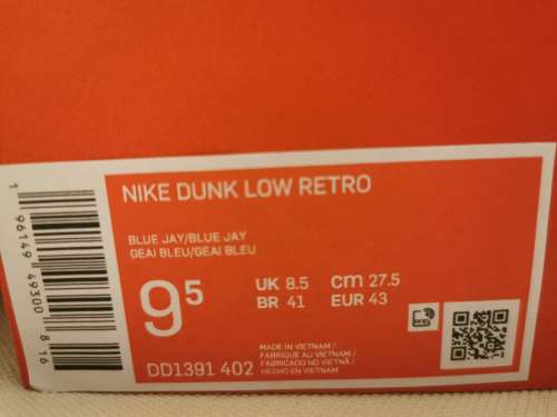 Nike Dunk Low UCLA (DD1391-402) - 43 EU | 9.5 US