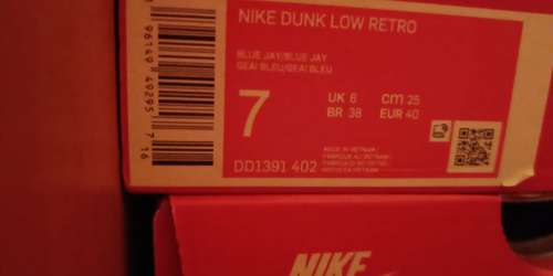 Nike Dunk Low UCLA (DD1391-402) - 40 EU | 7 US