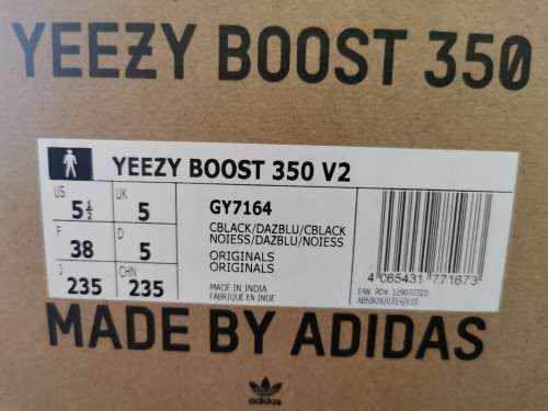 adidas Yeezy Boost 350 V2 Dazzling Blue (GY7164) - 38 EU | 5.5 US