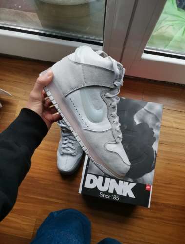 Nike dunk high slam jam white