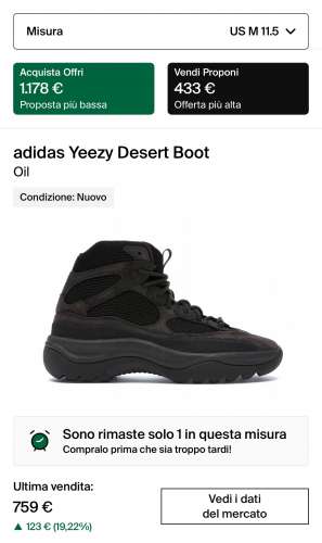 WTS Yeezy Desert Boot Oil