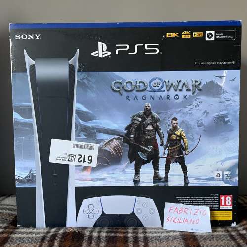 PlayStation 5 - PS5 - Digital Edition - BUNDLE GOD OF WAR