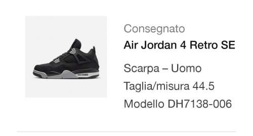 Air Jordan 4 SE Black canvas