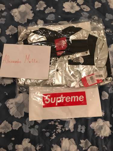 WTS Supreme/The North Face Mountain Metallic Parka