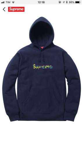 Supreme NY Gonz Logo Hooded sweatshirt