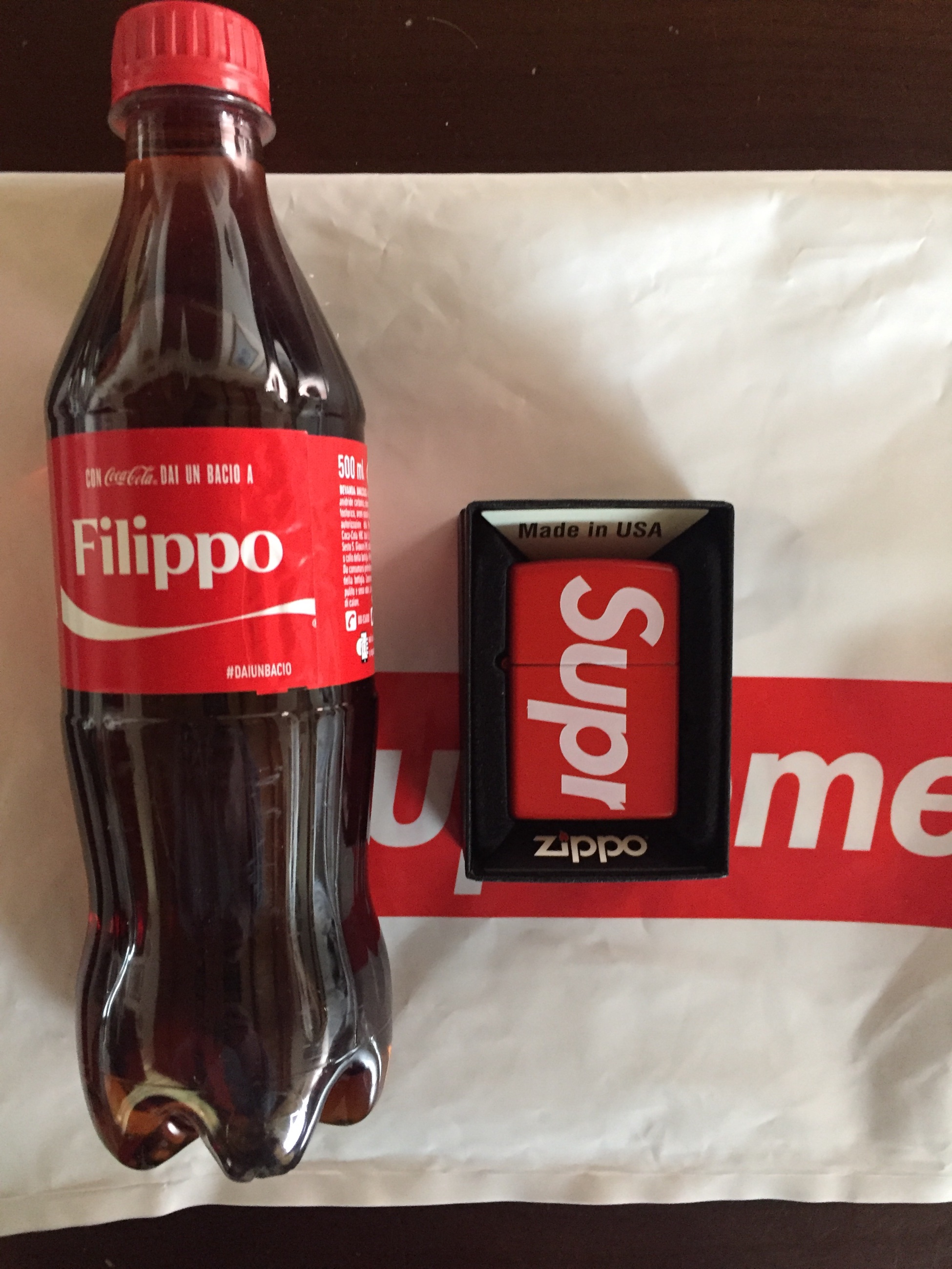 Supreme Logo Zippo - Meetapp