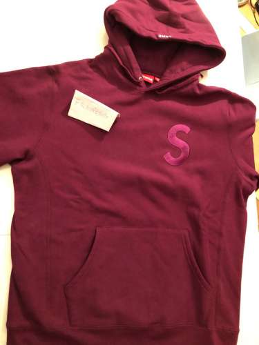 WTS Supreme Tonal S Logo Hooded Sweatshirt